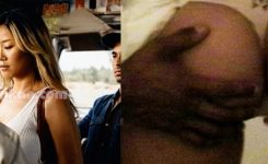 Japanese wife with huge natural boobs is teasing men on the Bus !! – Episode 2